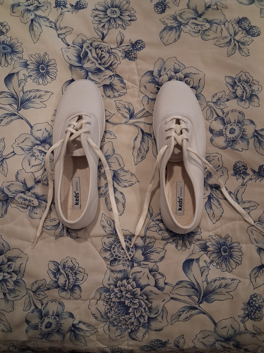 New Leather Keds
